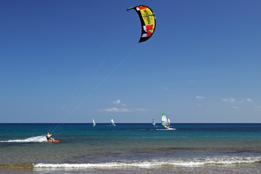 kite surf spiaggia San Leone Agrigento - b&b Albachiara